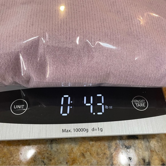 100% Cashmere Short Sleeve Knit Top Lilac Pastel Purple, Women’s M - Picture 15 of 15